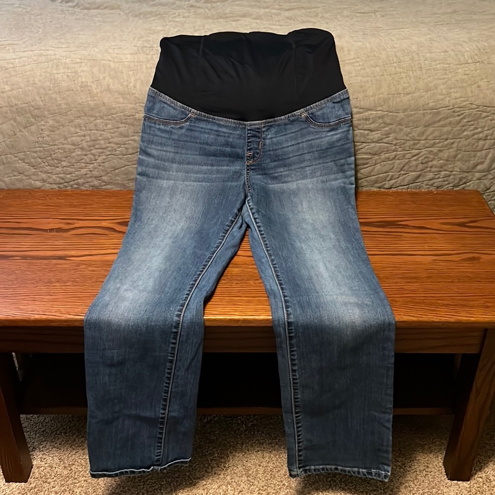 Bootcut Maternity Jeans